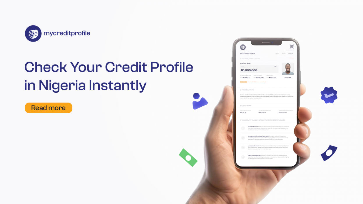 Check your credit profile in Nigeria Instantly